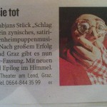 Kleine Zeitung, 18. Mai 2009 Kleine Zeitung, 18. Mai 2009